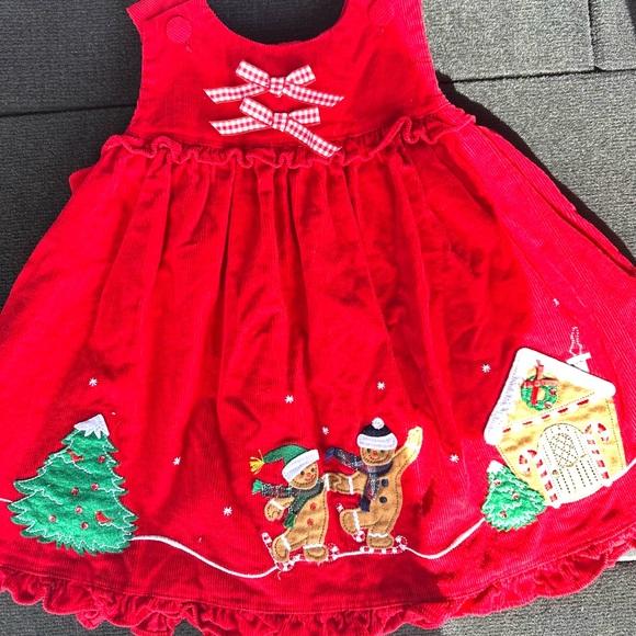 Festive Christmas Tree and Red Holiday Dress Set - Picture 3 of 9